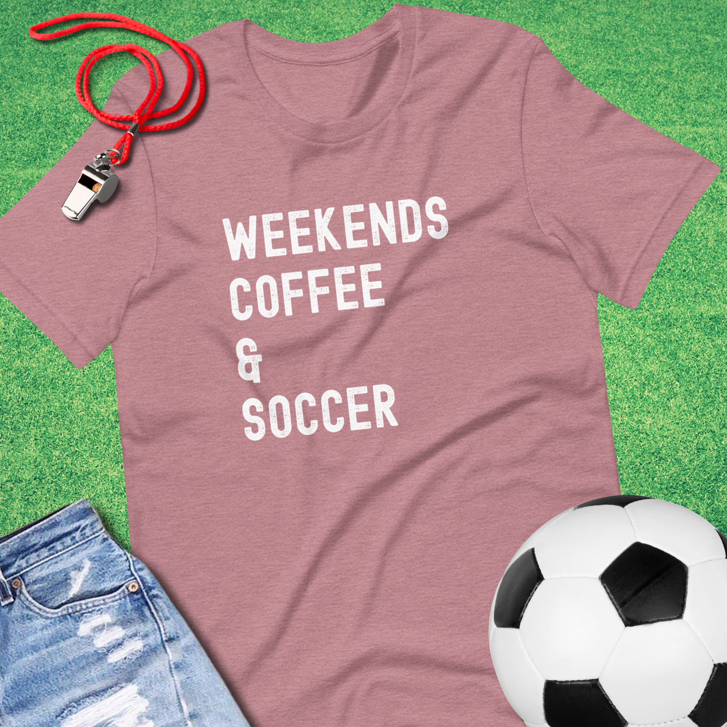 Weekends Coffee & Soccer T-Shirt