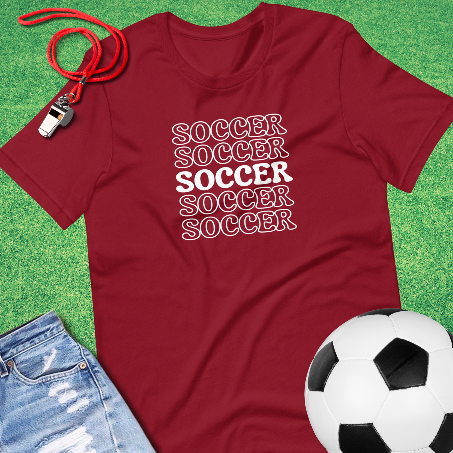 Soccer On Repeat T-Shirt