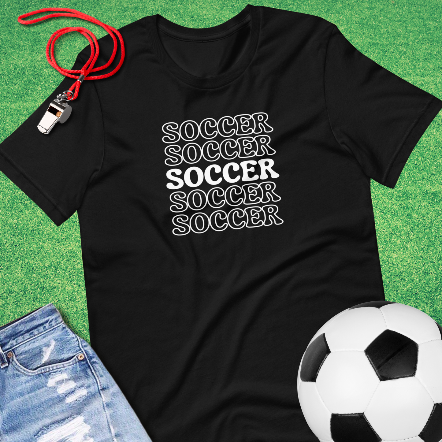 Soccer On Repeat T-Shirt