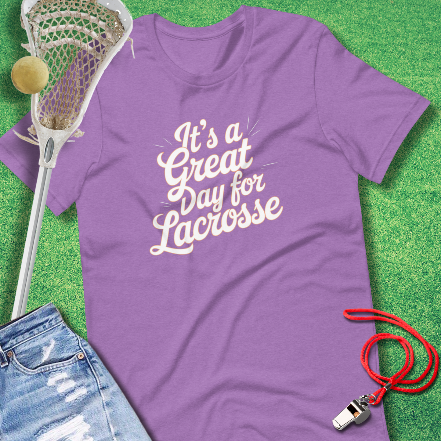 Great Day for Lacrosse T-Shirt