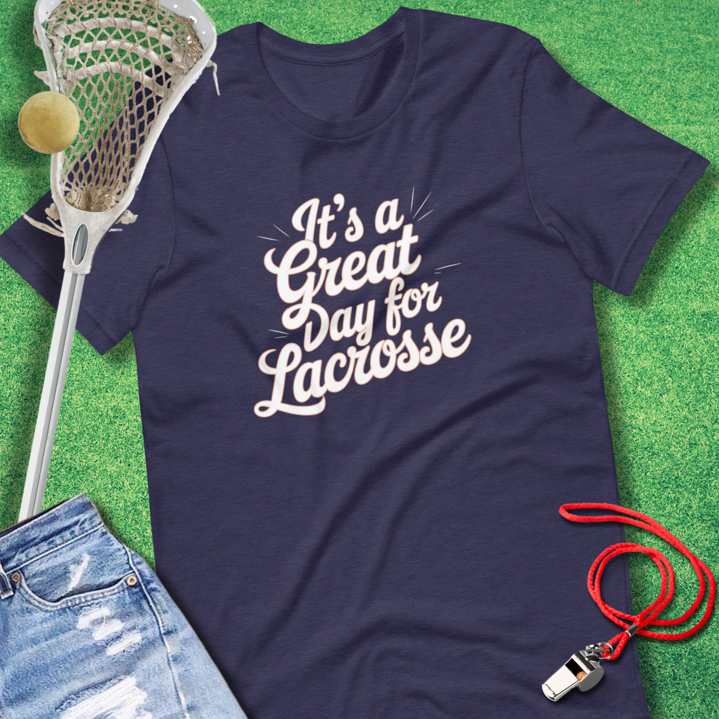 Great Day for Lacrosse T-Shirt