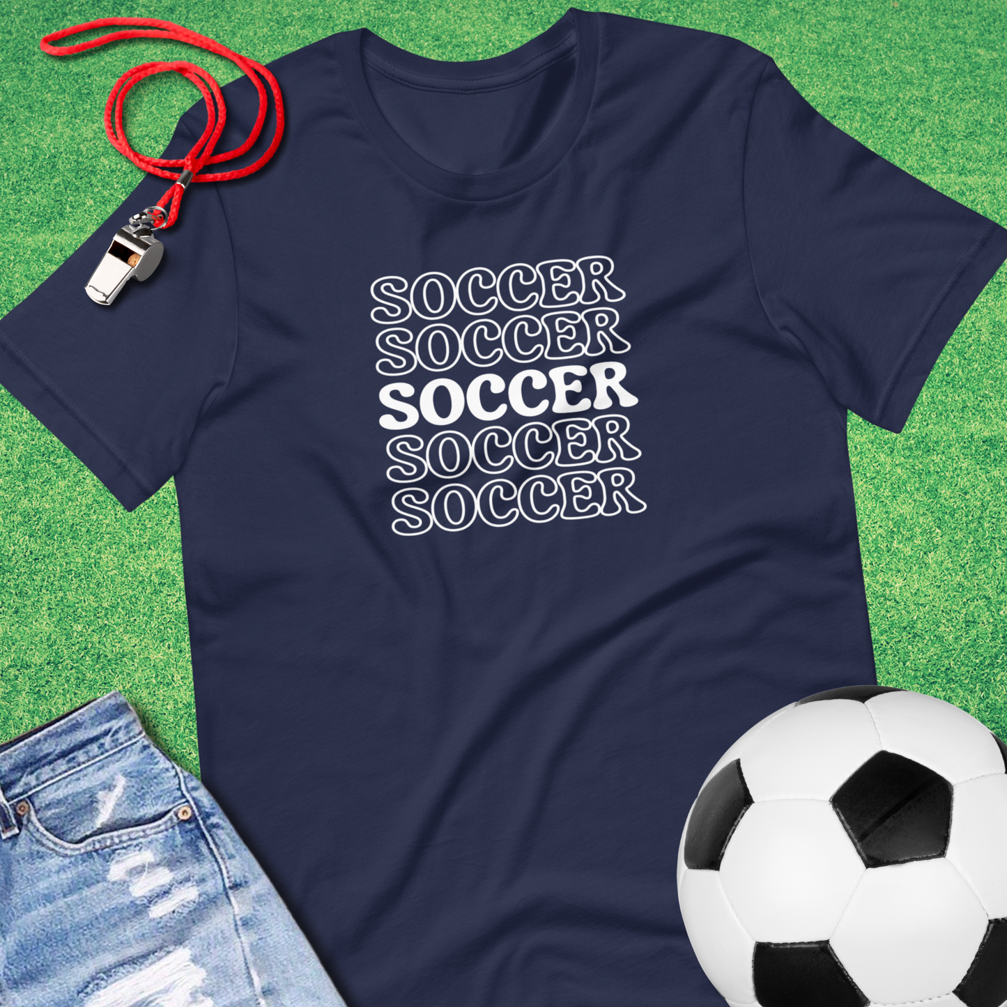 Soccer On Repeat T-Shirt