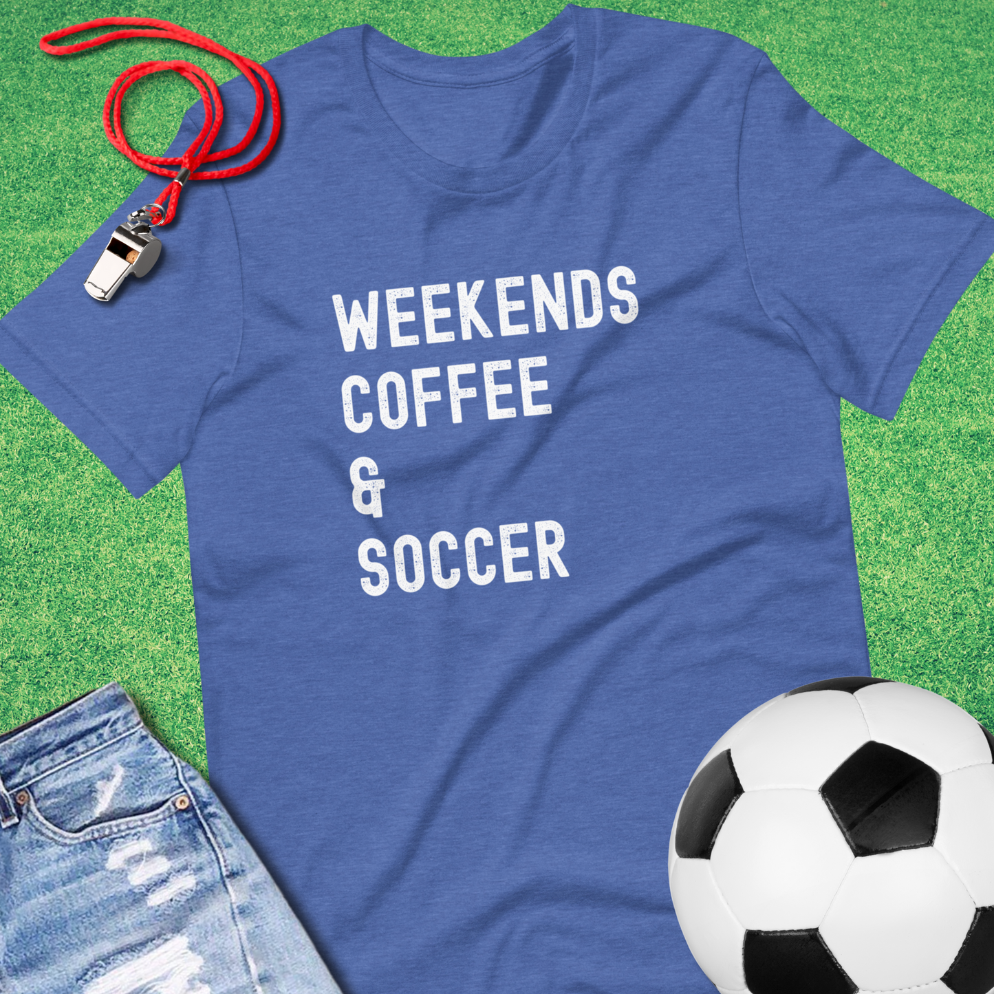 Weekends Coffee & Soccer T-Shirt