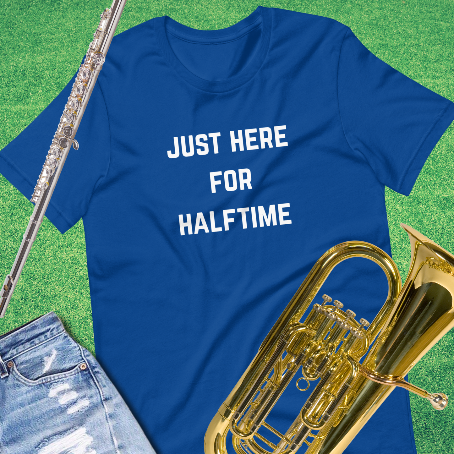 Just Here for Halftime T-Shirt