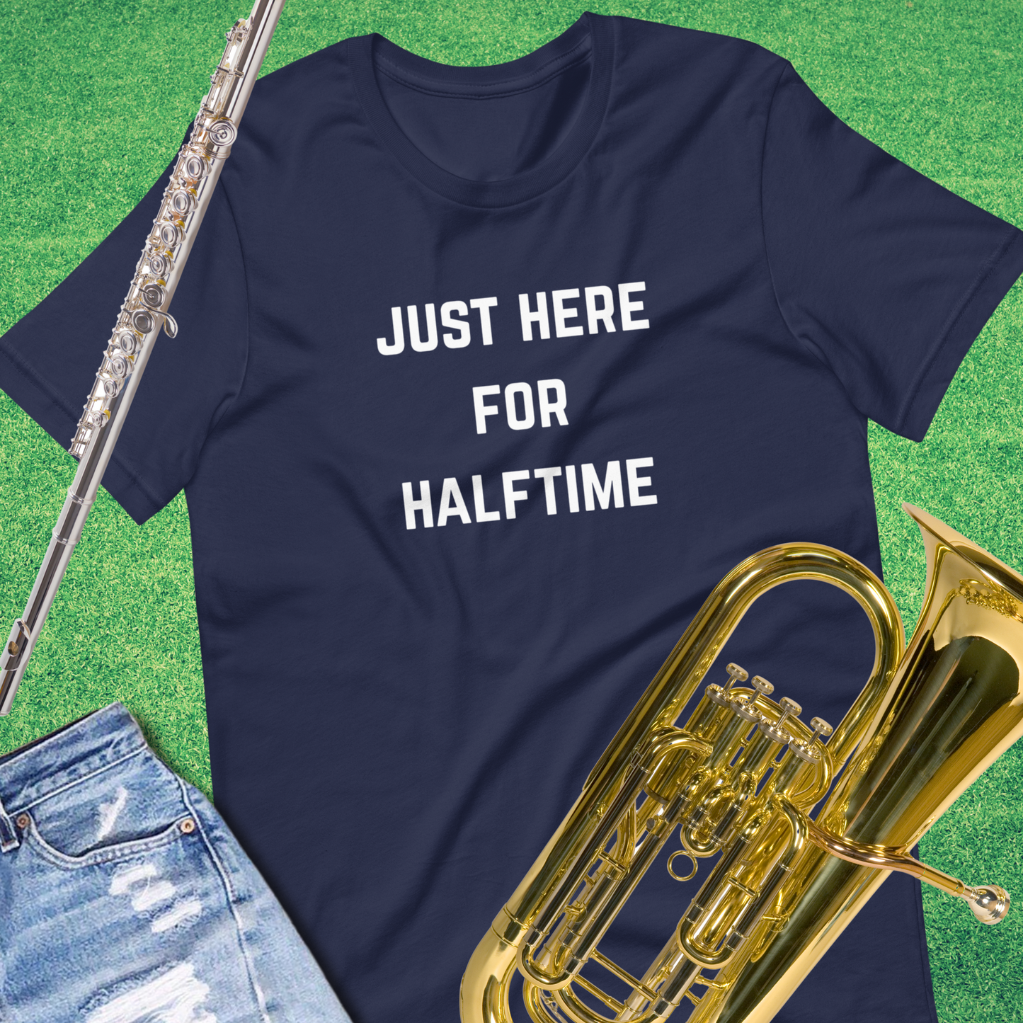Just Here for Halftime T-Shirt