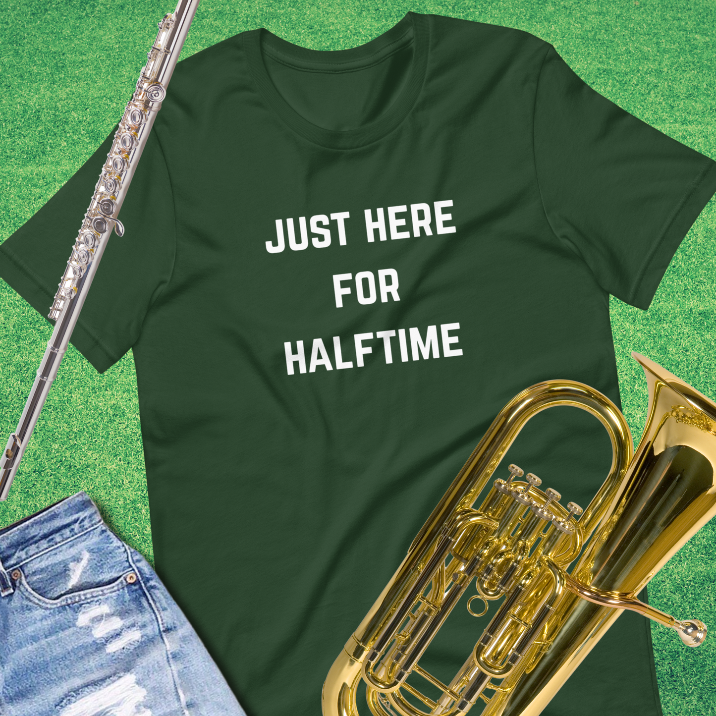 Just Here for Halftime T-Shirt