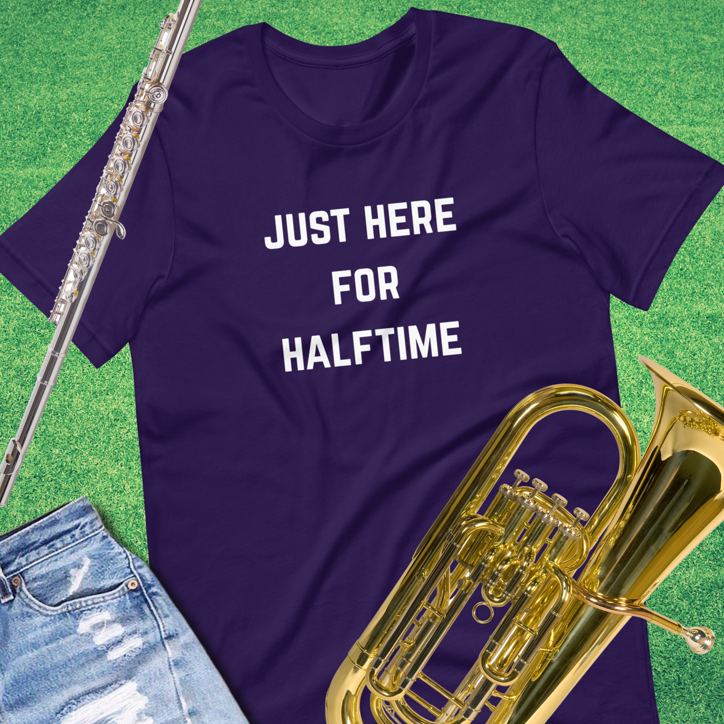 Just Here for Halftime T-Shirt