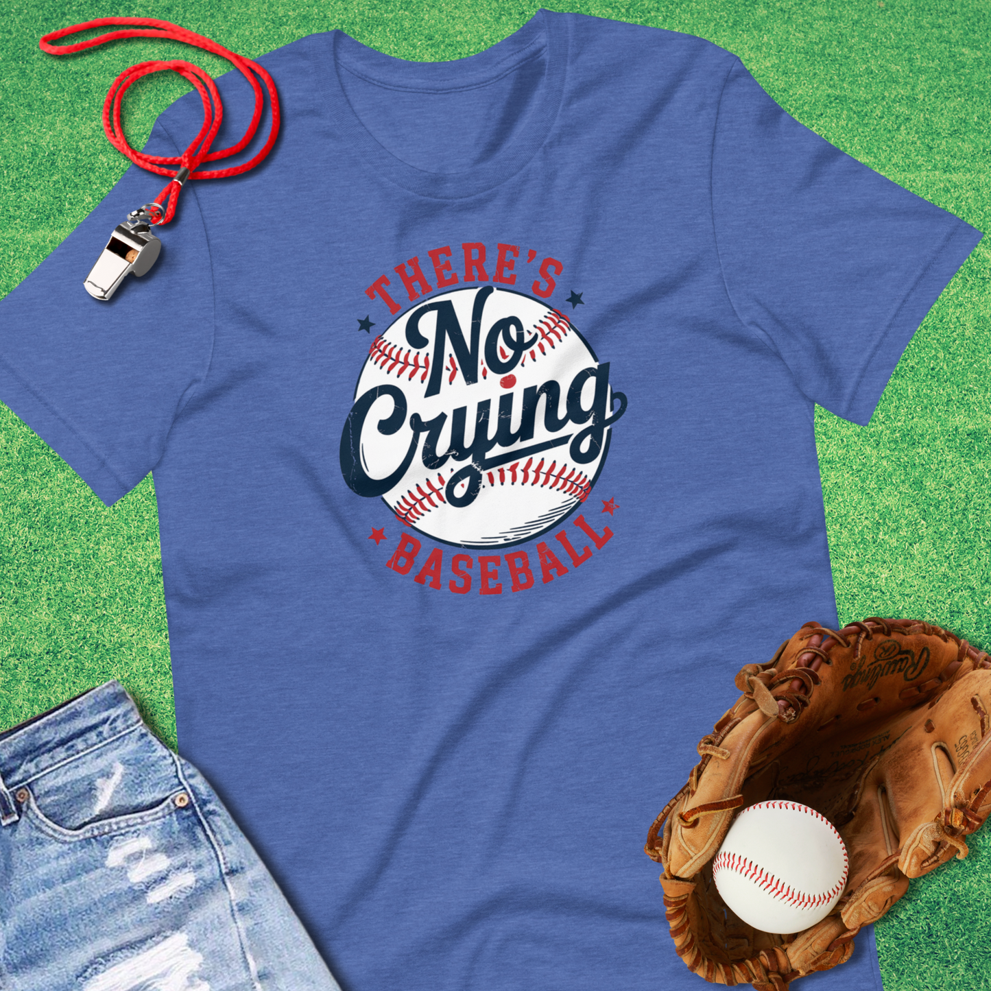There's No Crying in Baseball T-Shirt