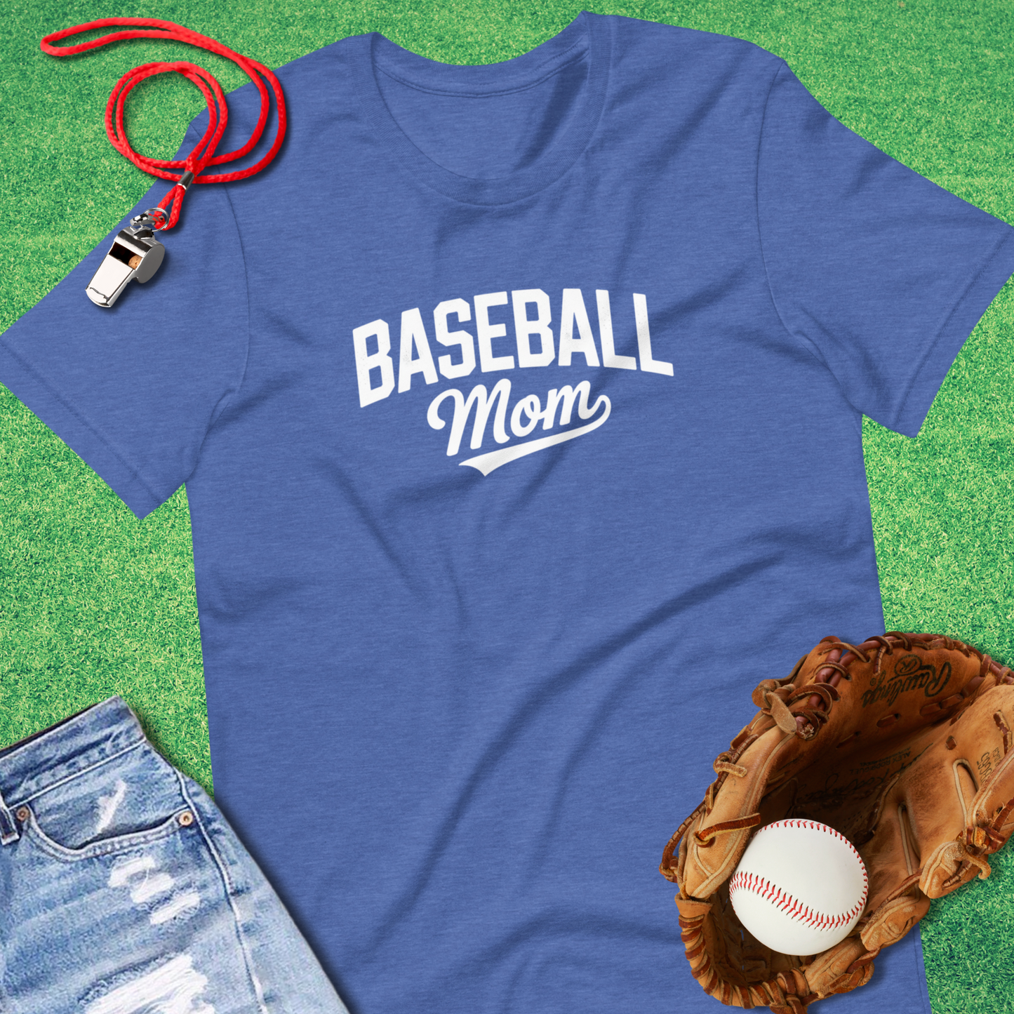 Baseball Mom Sports T-Shirt