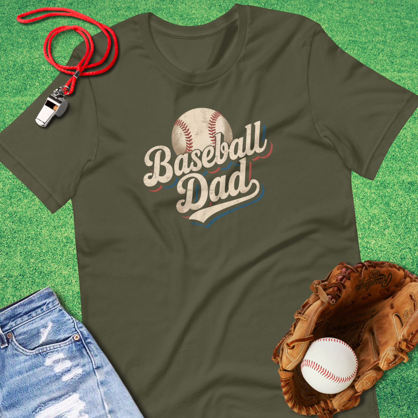 Baseball Dad T-Shirt