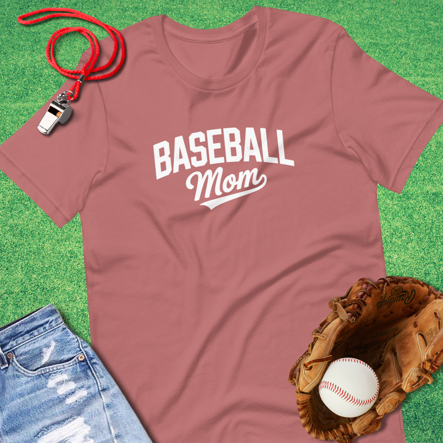 Baseball Mom Sports T-Shirt