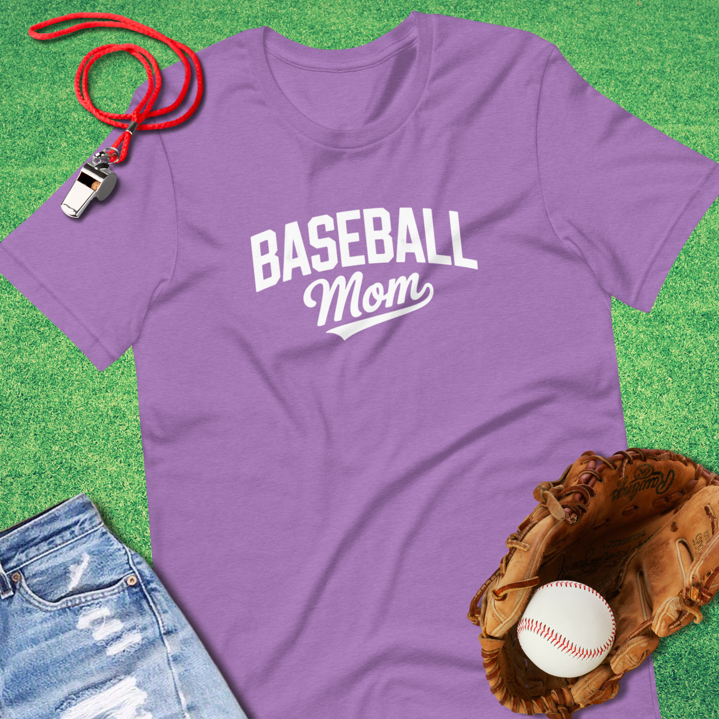 Baseball Mom Sports T-Shirt