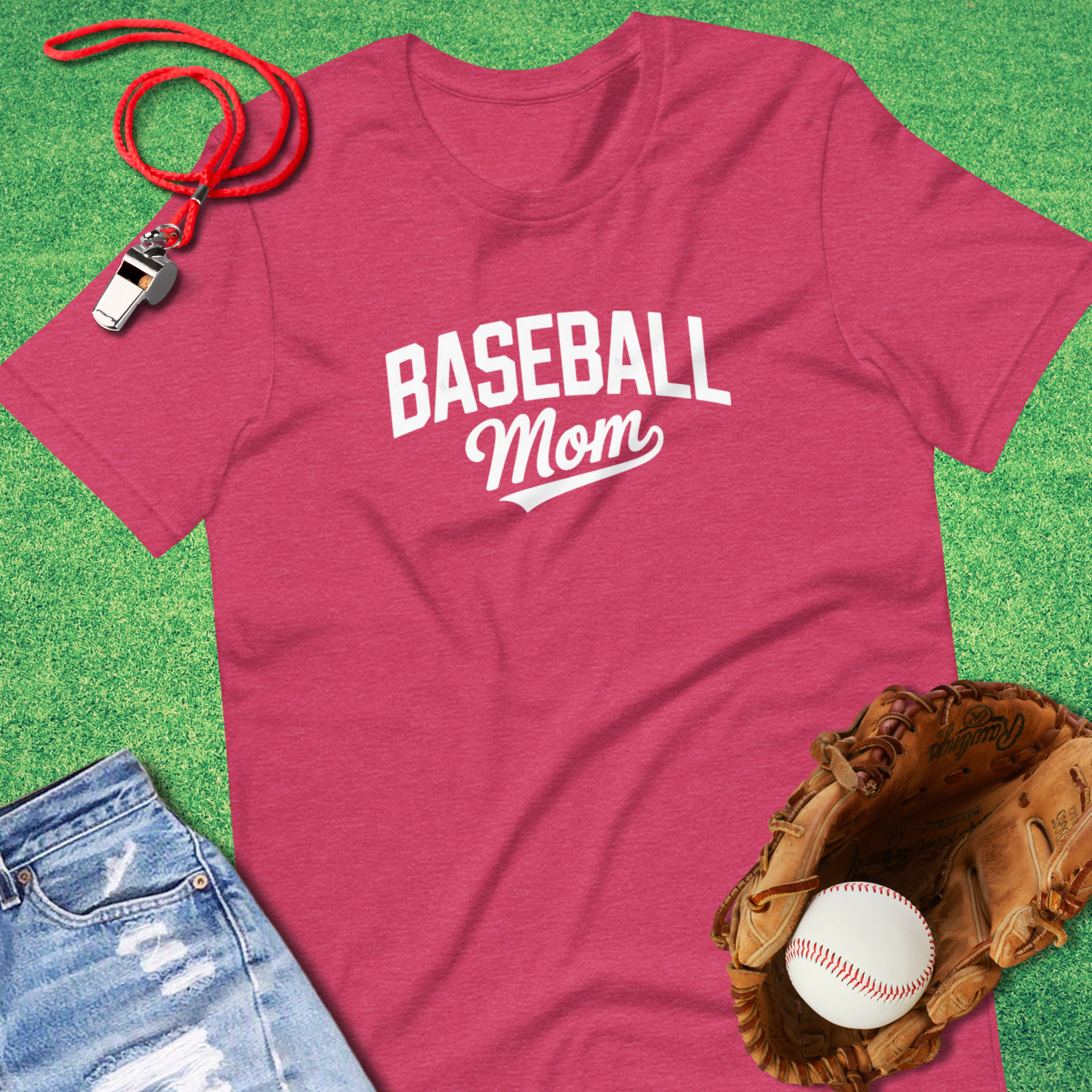 Baseball Mom Sports T-Shirt