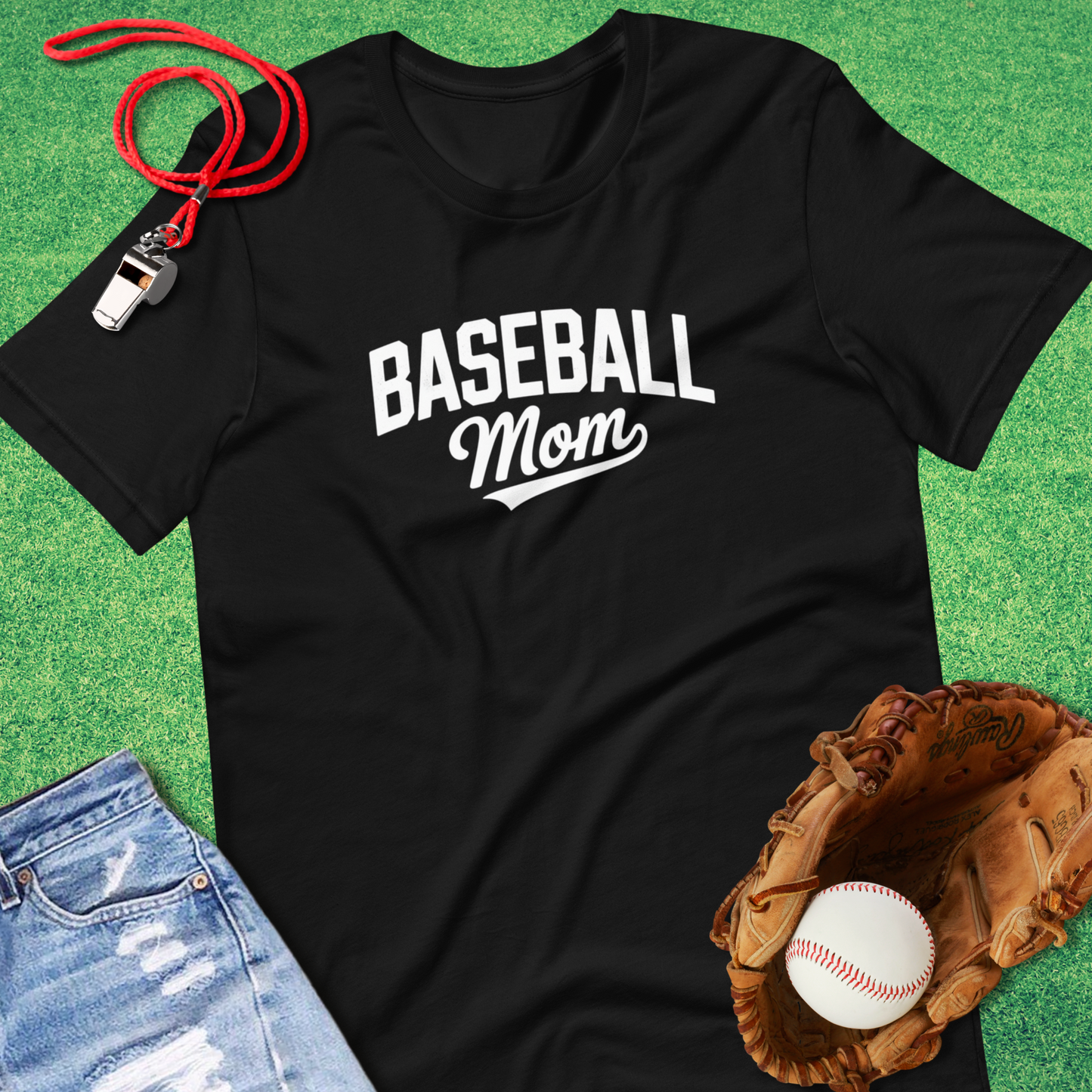 Baseball Mom Sports T-Shirt