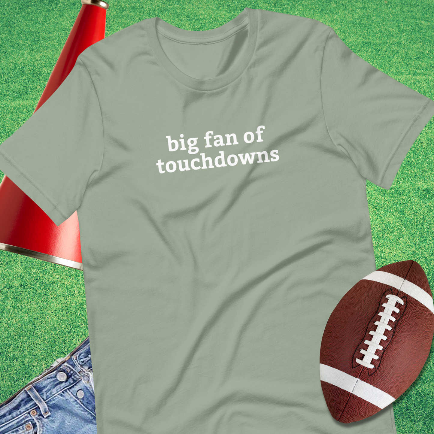 OD Green Football T-shirt