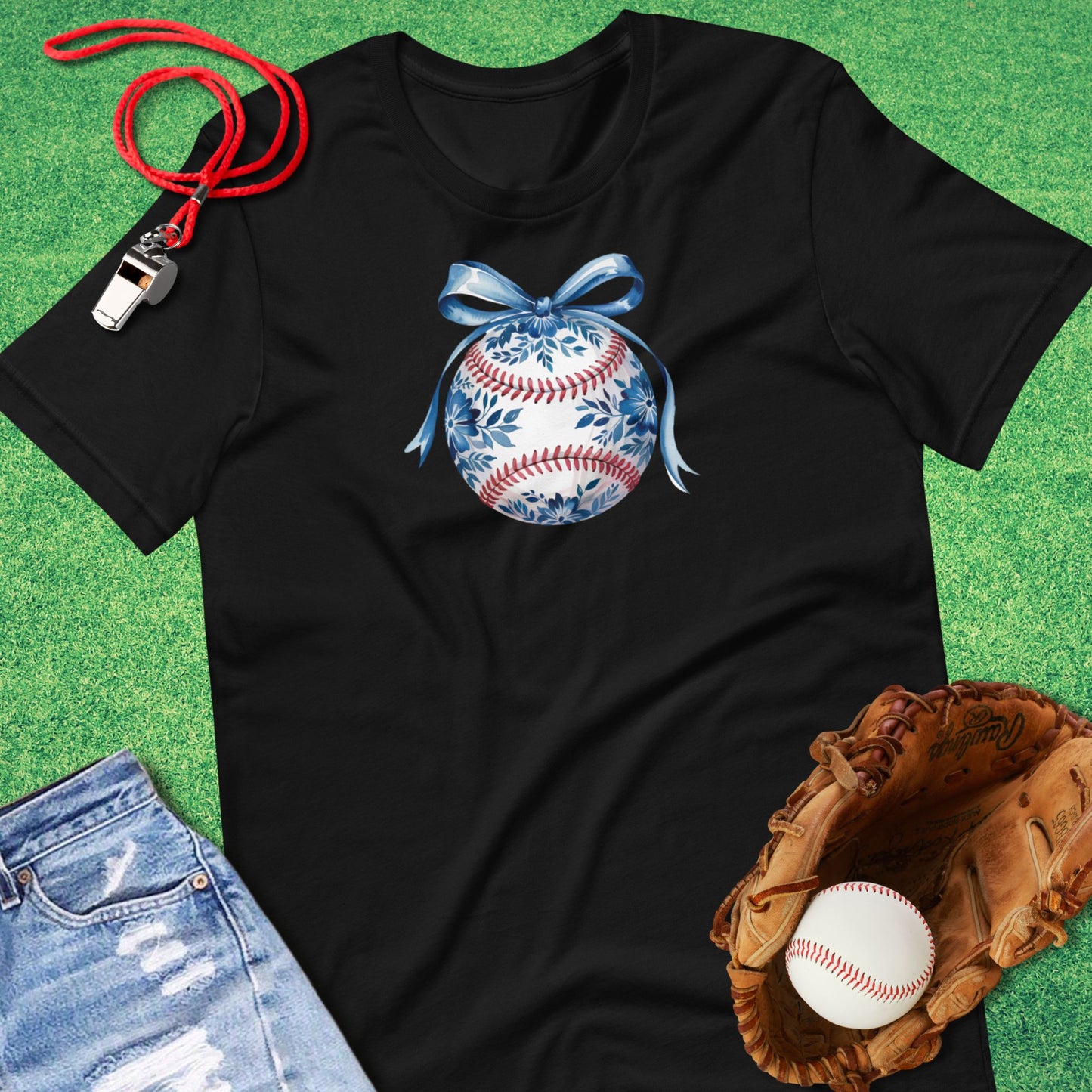 Chinoiserie Baseball T-Shirt in Black - Bold Ballpark Apparel for Players and Fans | Sideline Gods