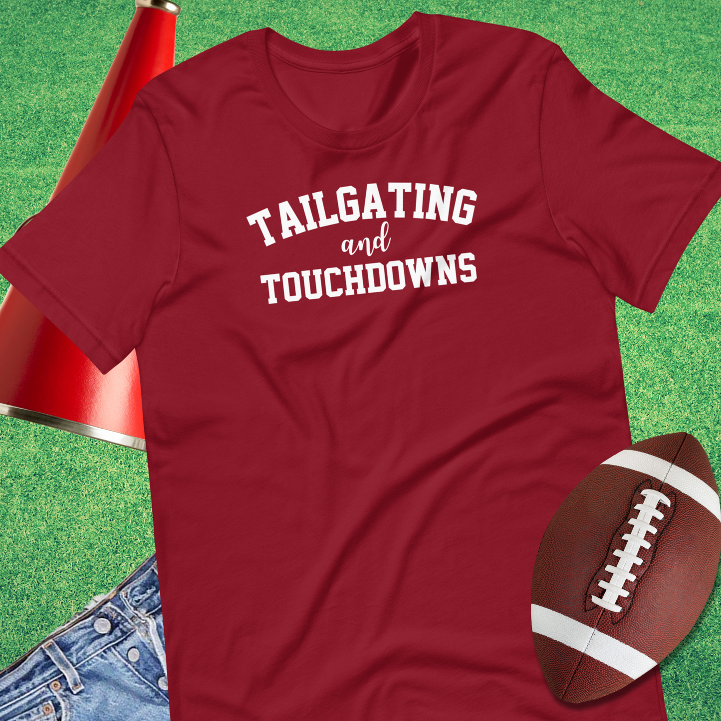 Tailgating and Touchdown T-Shirt