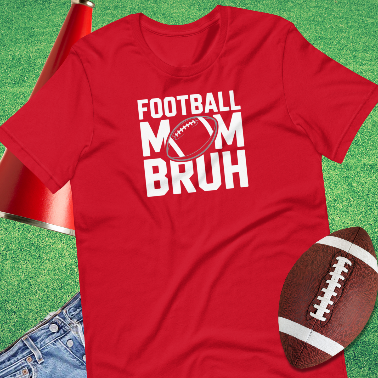 Football Mom Bruh T-Shirt
