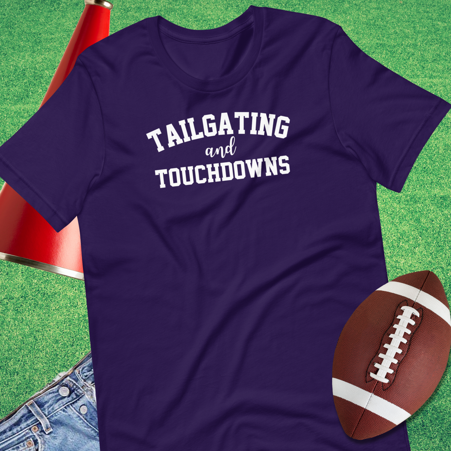 Tailgating and Touchdown T-Shirt