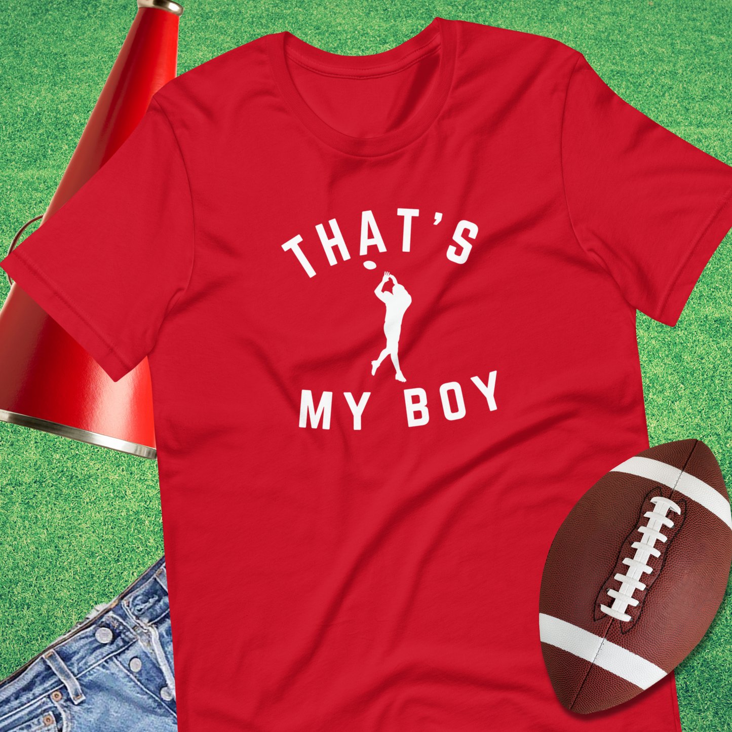 That's My Boy Receiver T-Shirt