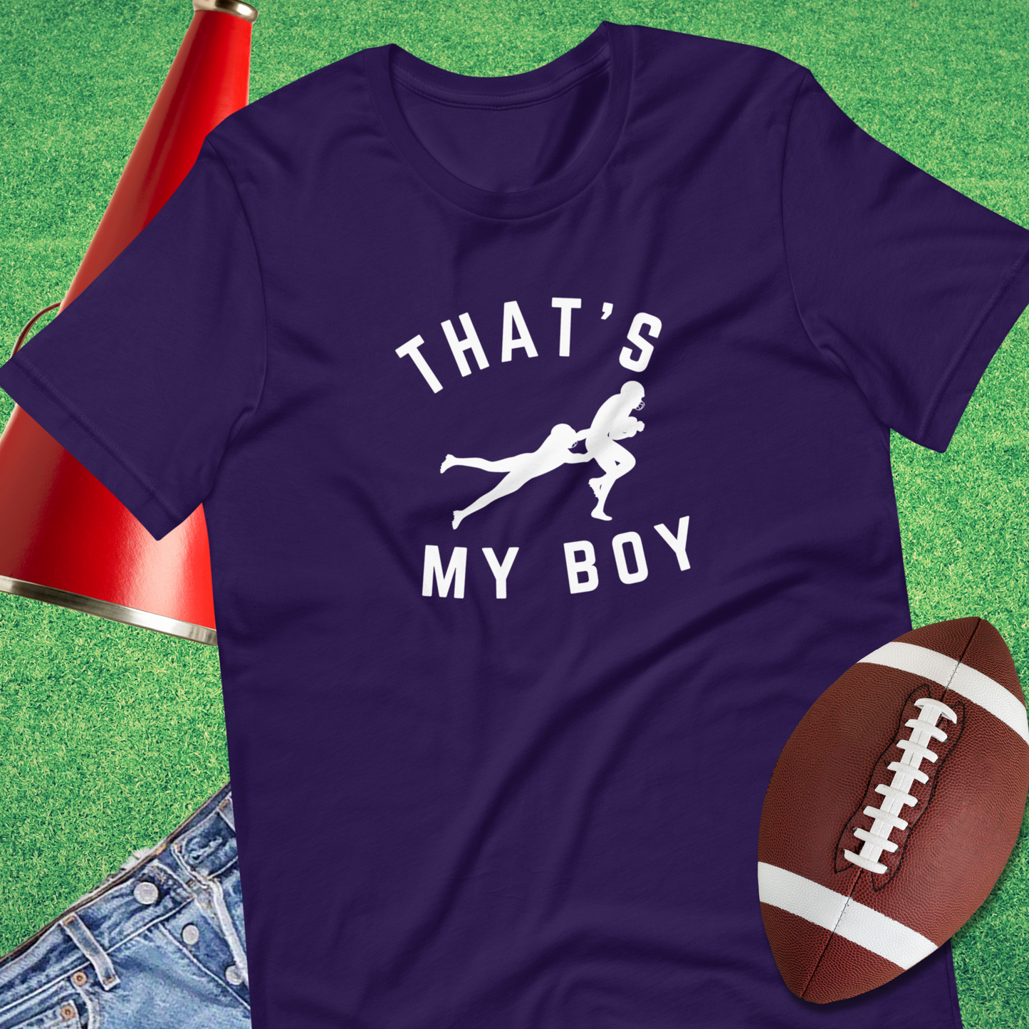 That's My Boy On the Tackle T-Shirt