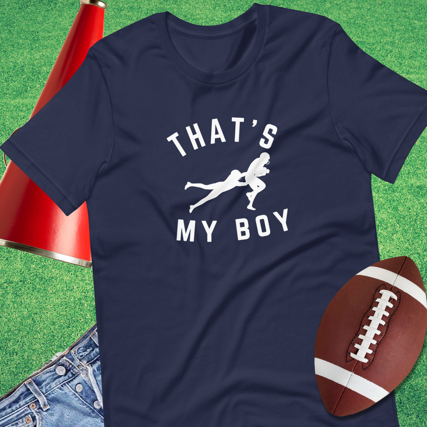That's My Boy On the Tackle T-Shirt
