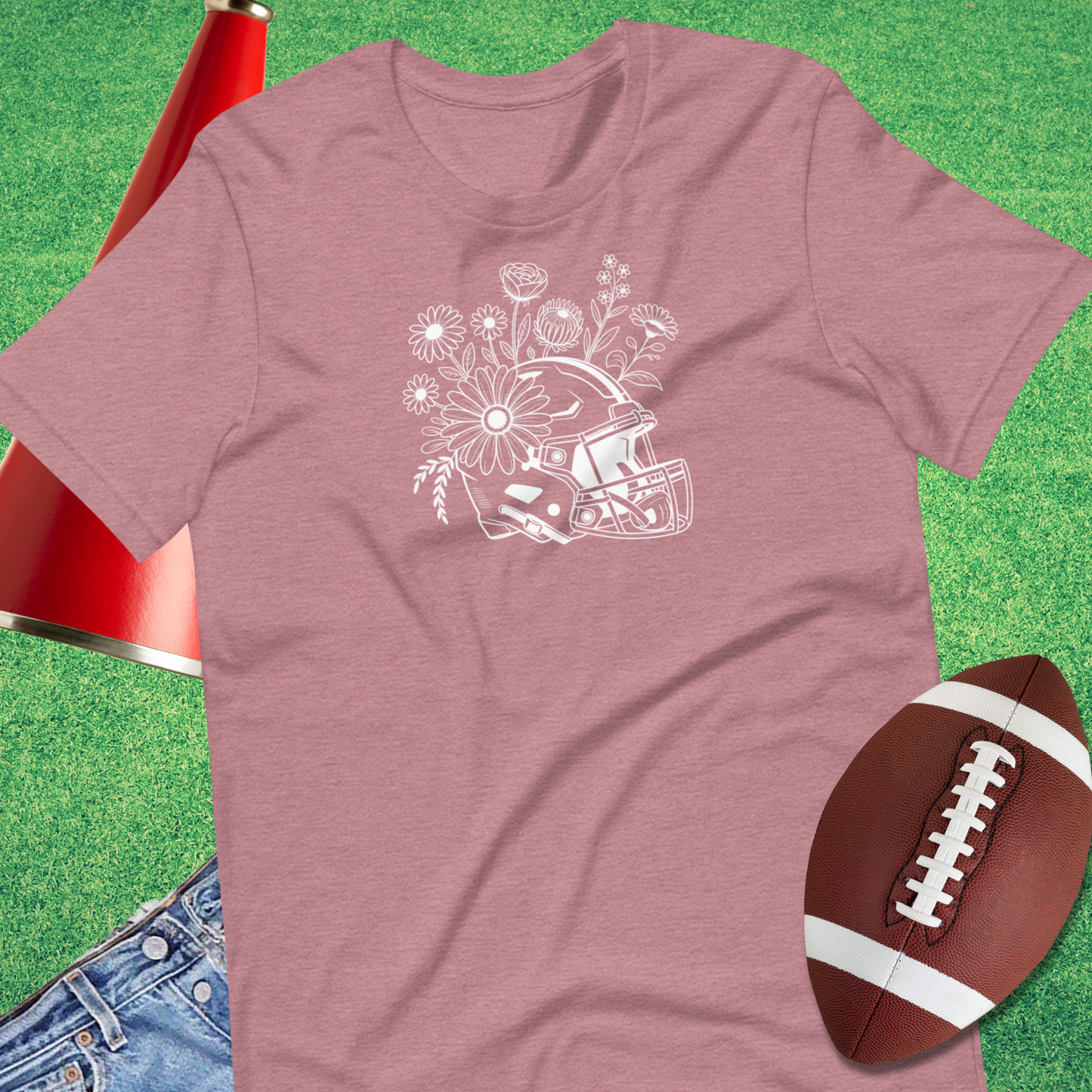 Helmet & Wildflowers T-Shirt