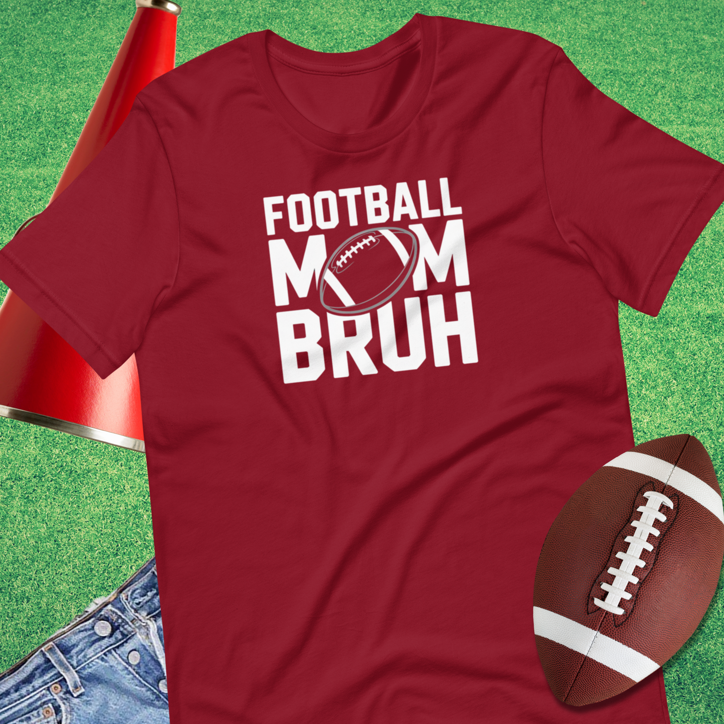 Football Mom Bruh T-Shirt
