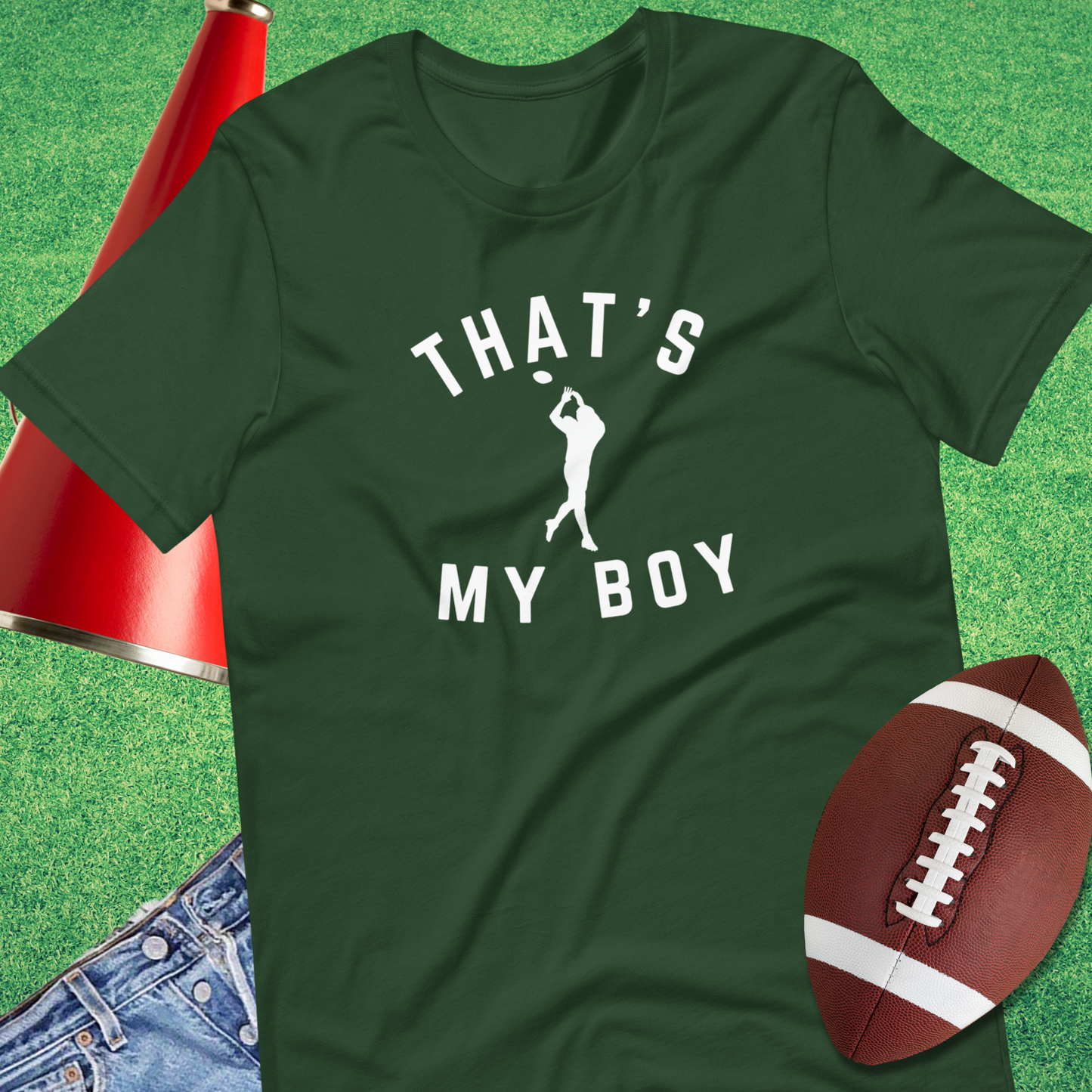 That's My Boy Receiver T-Shirt