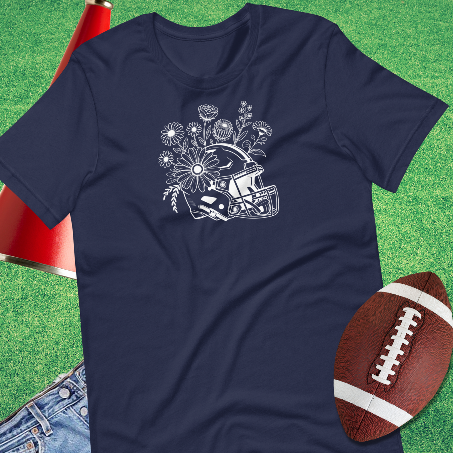 Helmet & Wildflowers T-Shirt