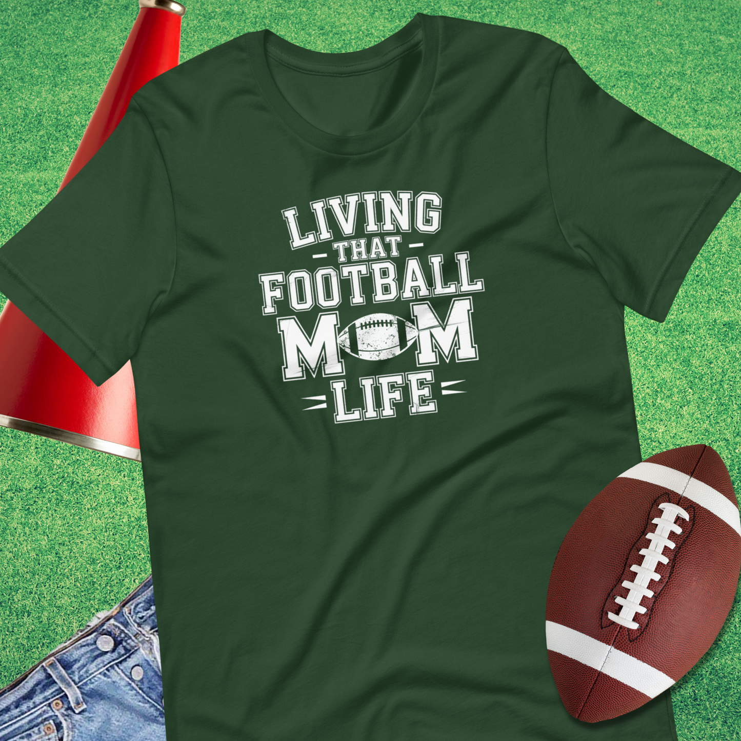 Living That Football Mom Life T-Shirt