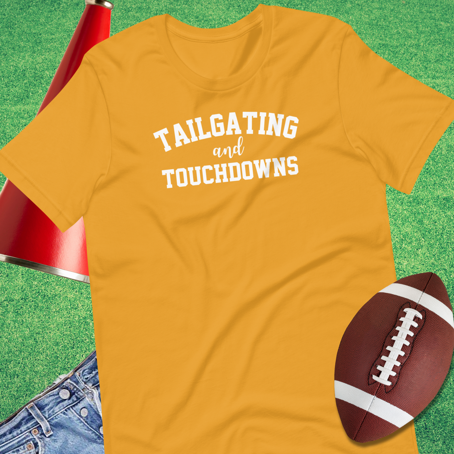 Tailgating and Touchdown T-Shirt