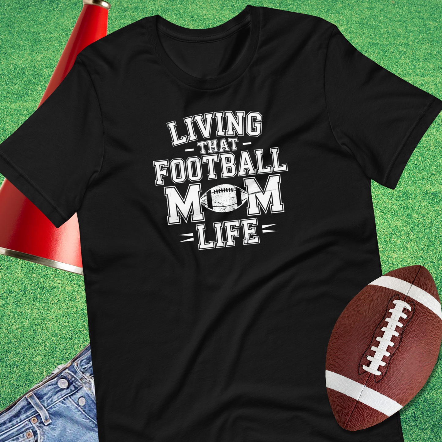 Living That Football Mom Life T-Shirt