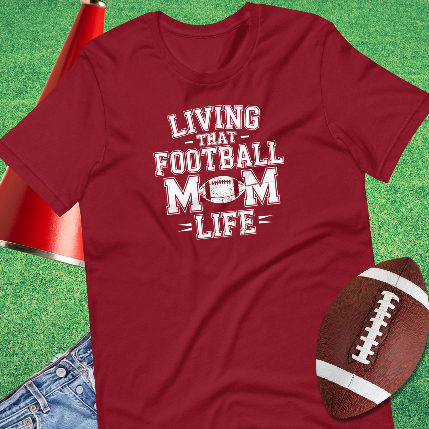 Living That Football Mom Life T-Shirt