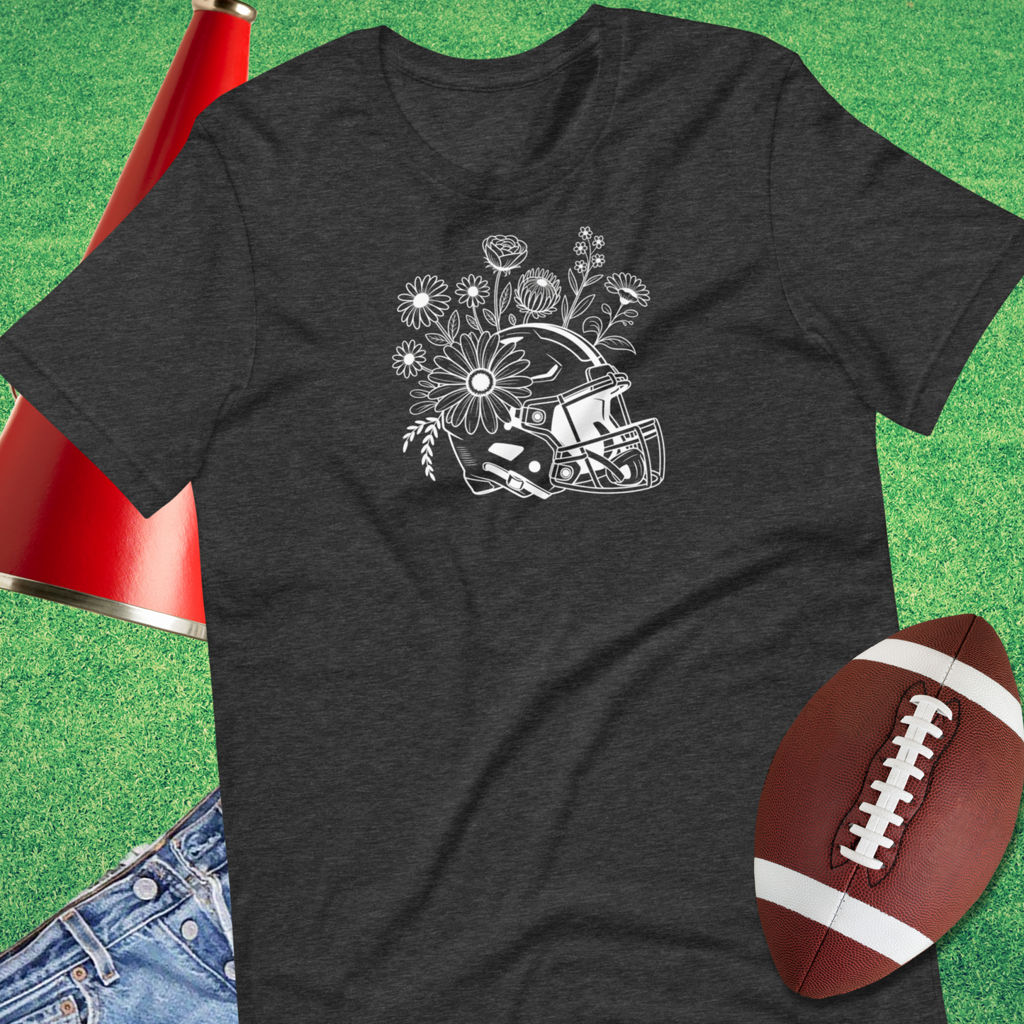 Helmet & Wildflowers T-Shirt
