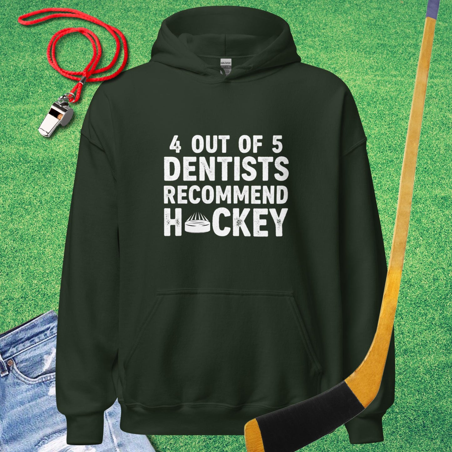 Dentists Recommend Hockey Hoodie