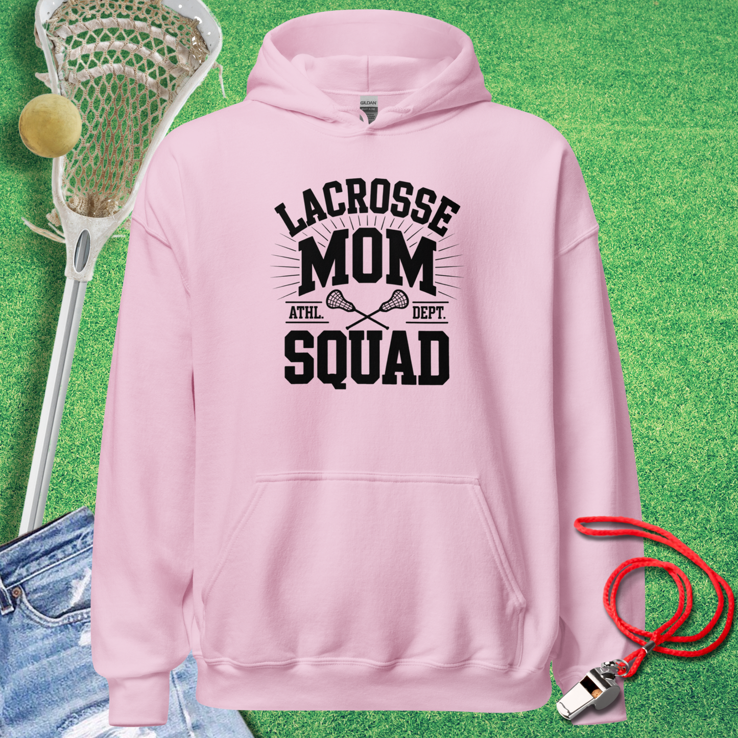 Lacrosse Mom Squad Hoodie