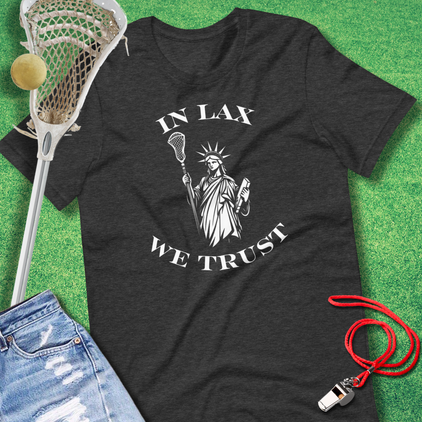Liberty Lax T-Shirt in - Lax T-Shirt for Players and Fans | Sideline Gods