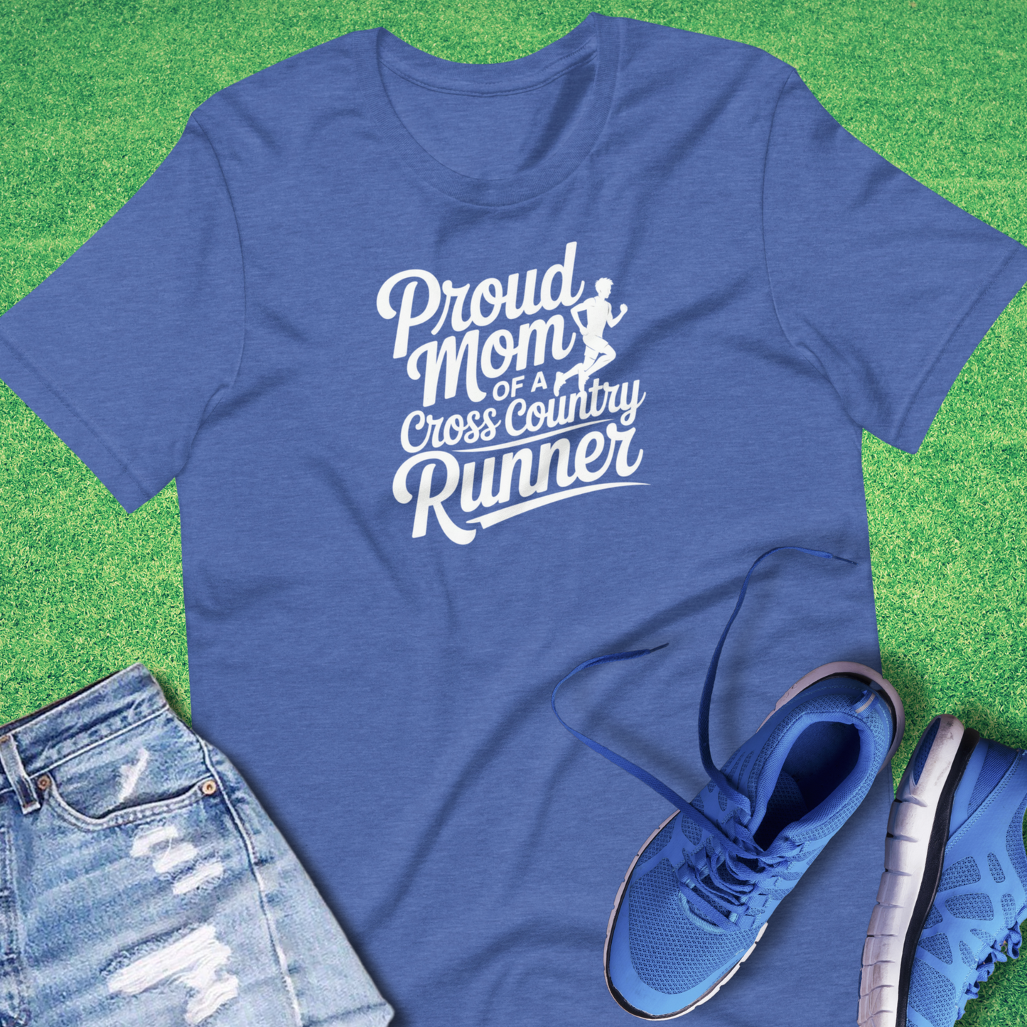 Proud Mom of a Cross Country (male) Runner T-Shirt