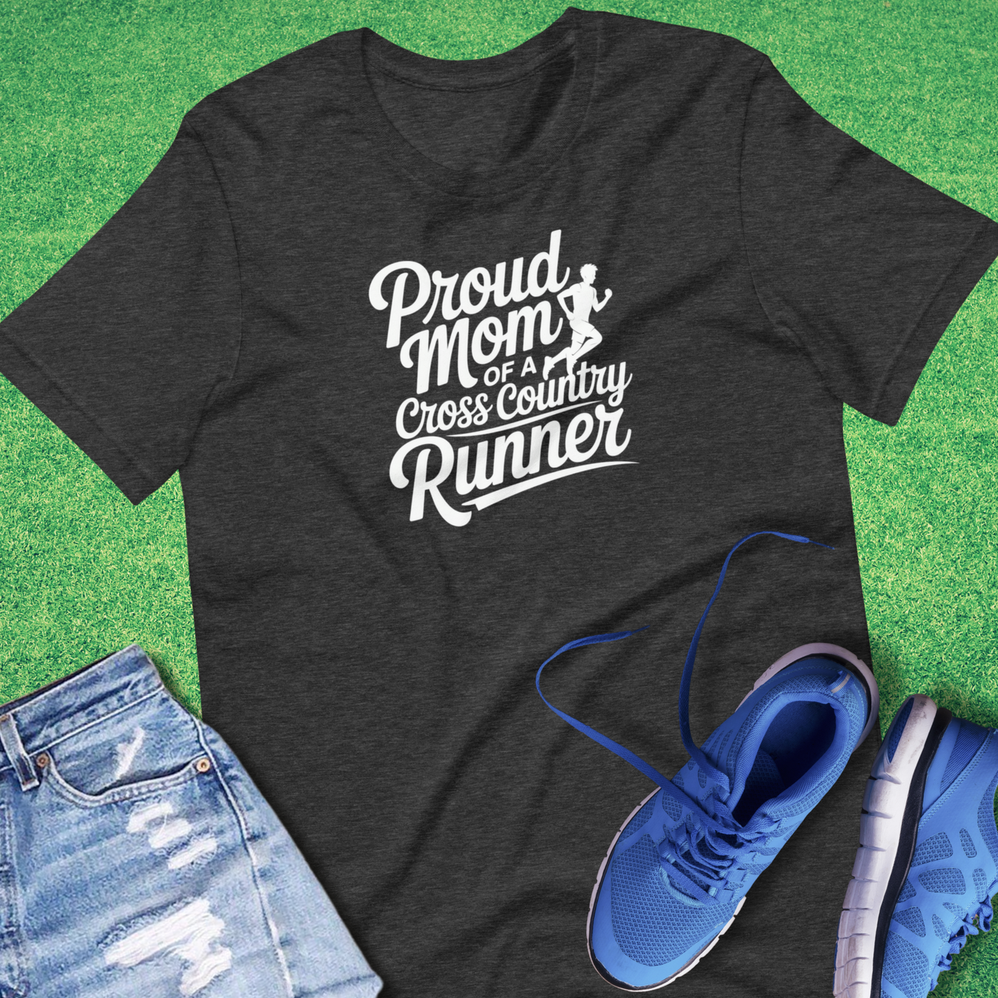 Proud Mom of a Cross Country (male) Runner T-Shirt