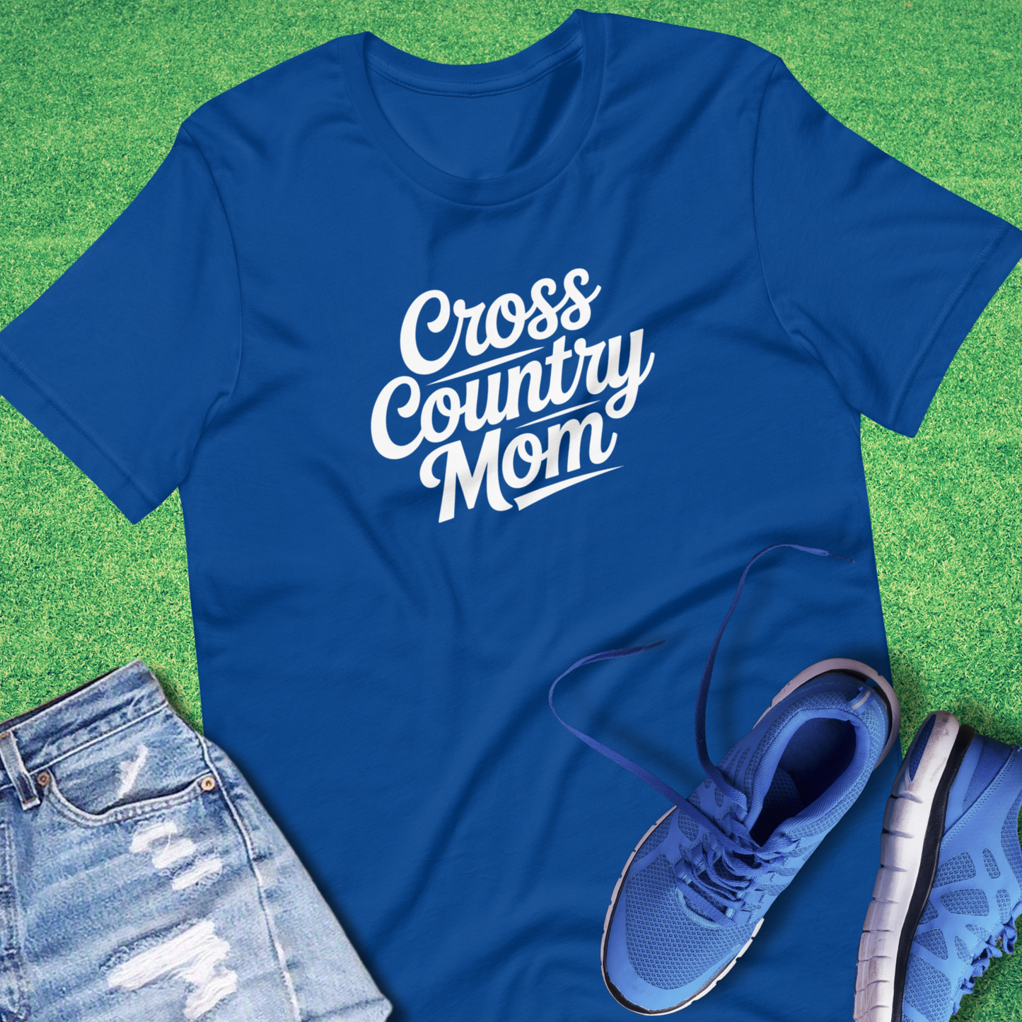 Cross Country Mom Script T-Shirt