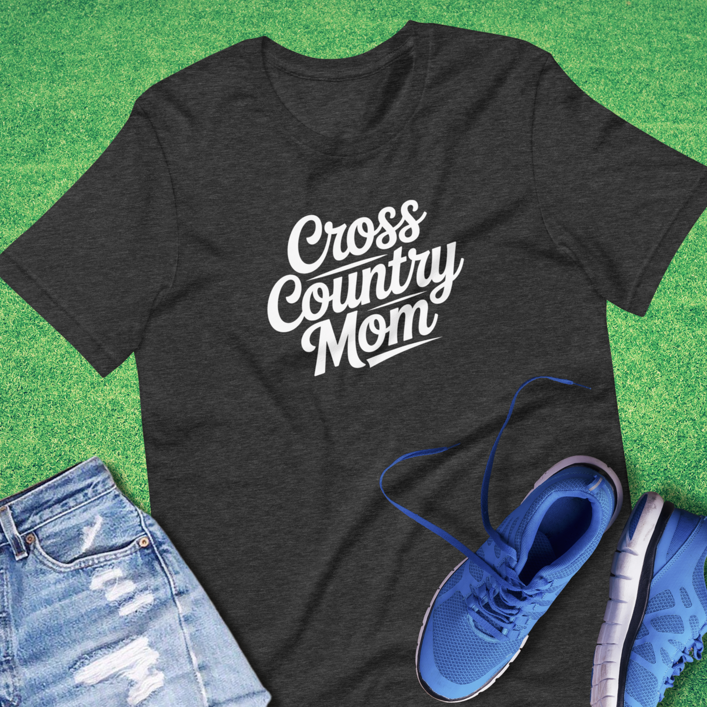 Cross Country Mom Script T-Shirt