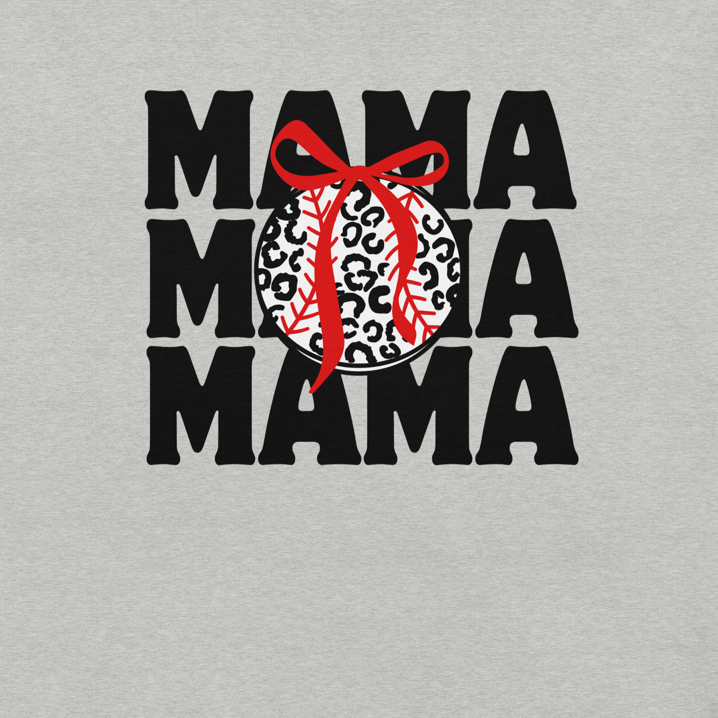 Trendy Baseball Mama T-Shirt
