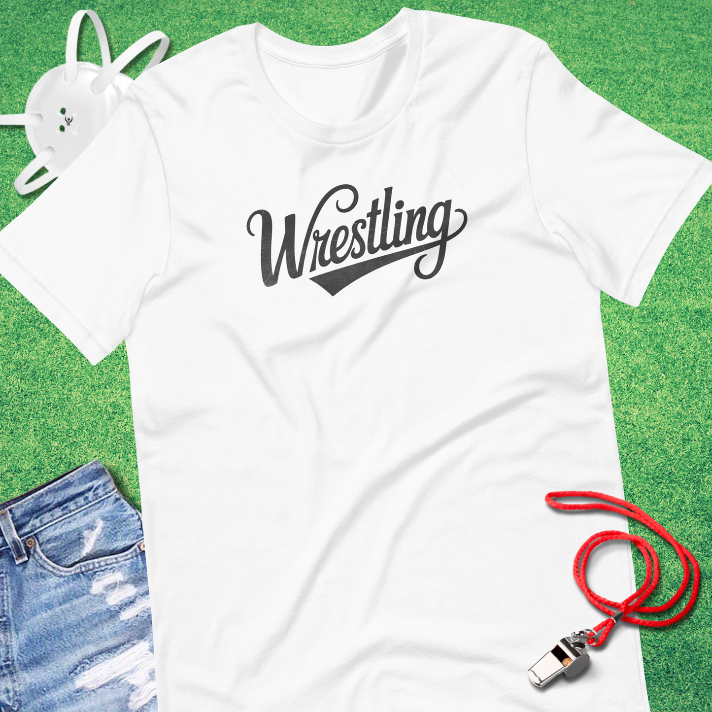 Vintage Wrestling Script T-Shirt
