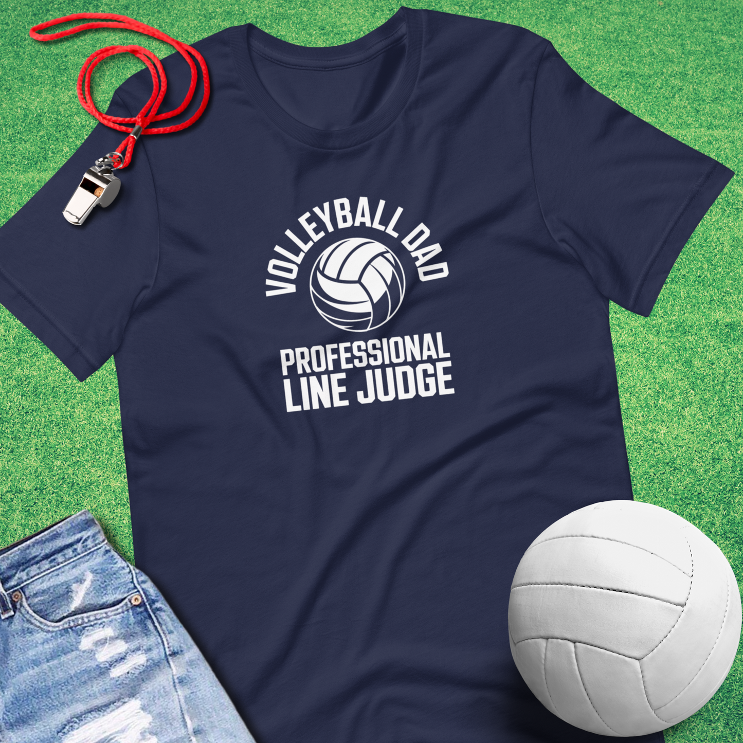 Volleyball Dad: Professional Line Judge T-Shirt