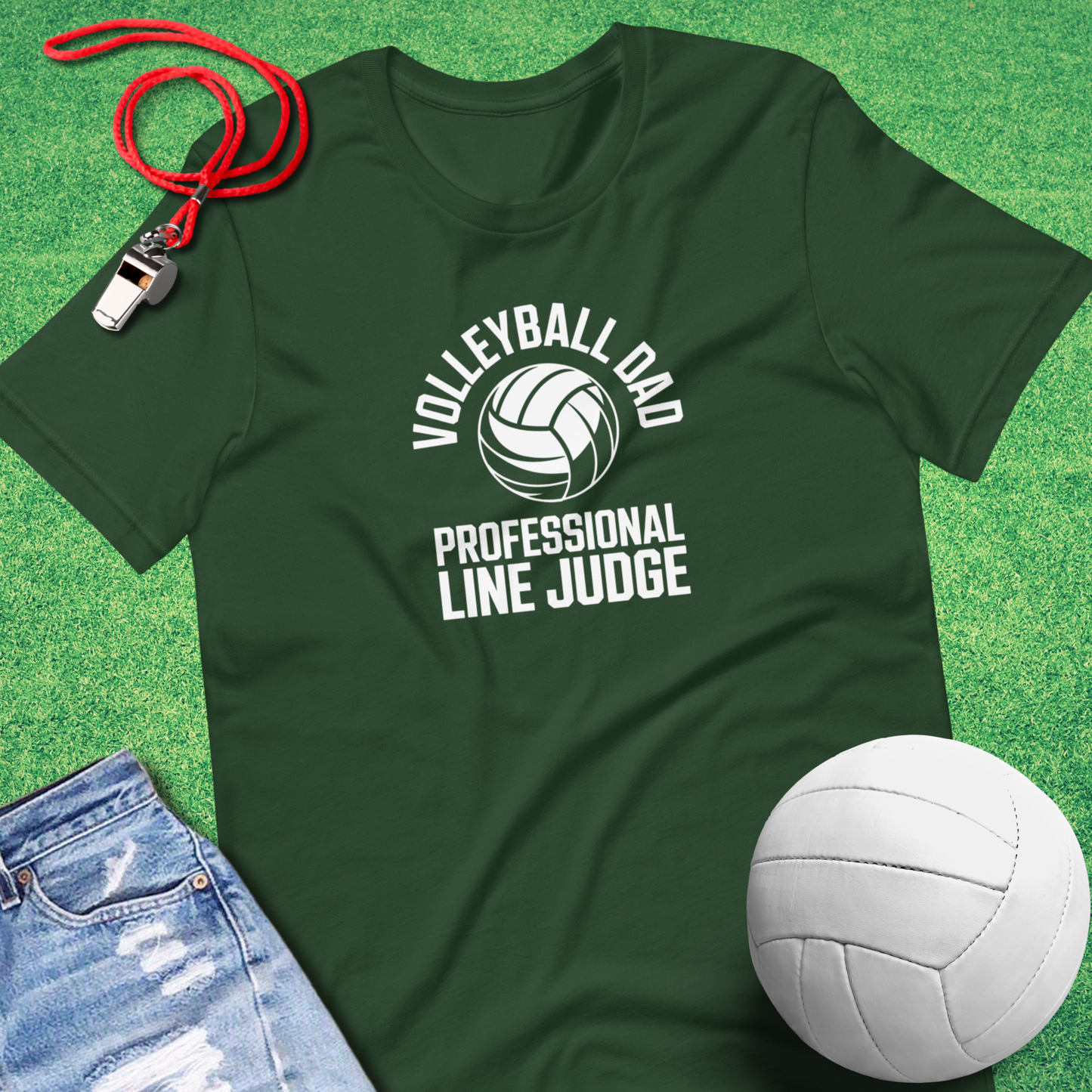Volleyball Dad: Professional Line Judge T-Shirt
