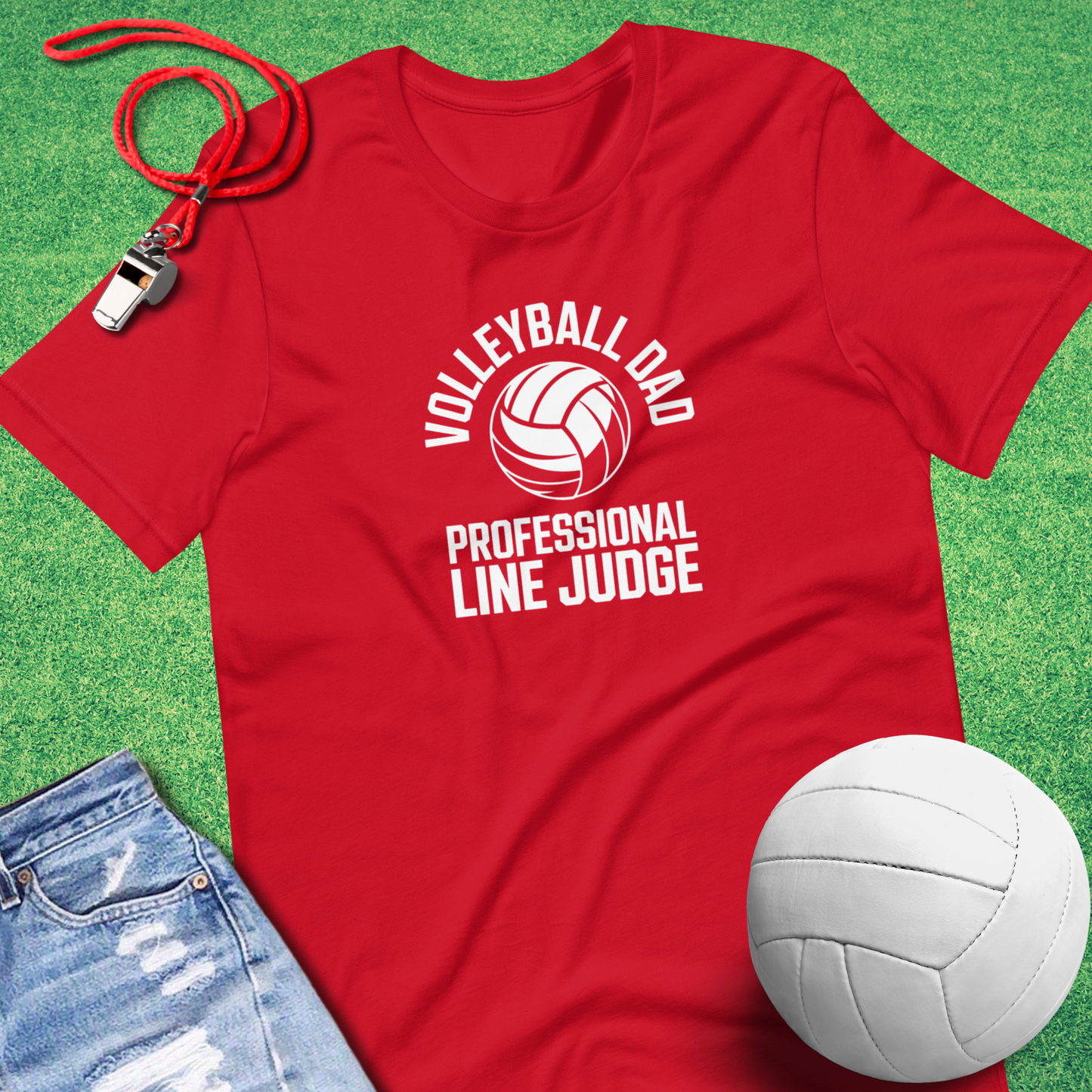 Volleyball Dad: Professional Line Judge T-Shirt