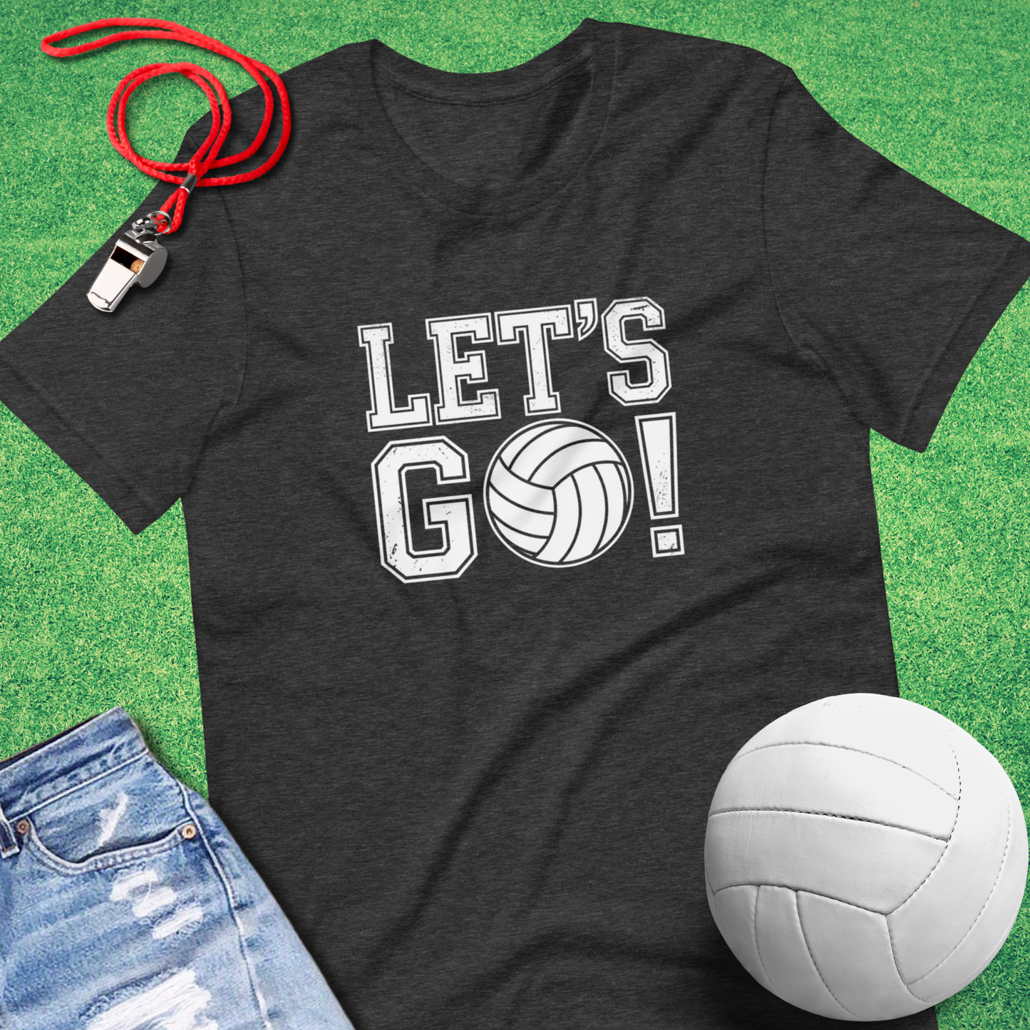 Let's Go Volleyball T-Shirt