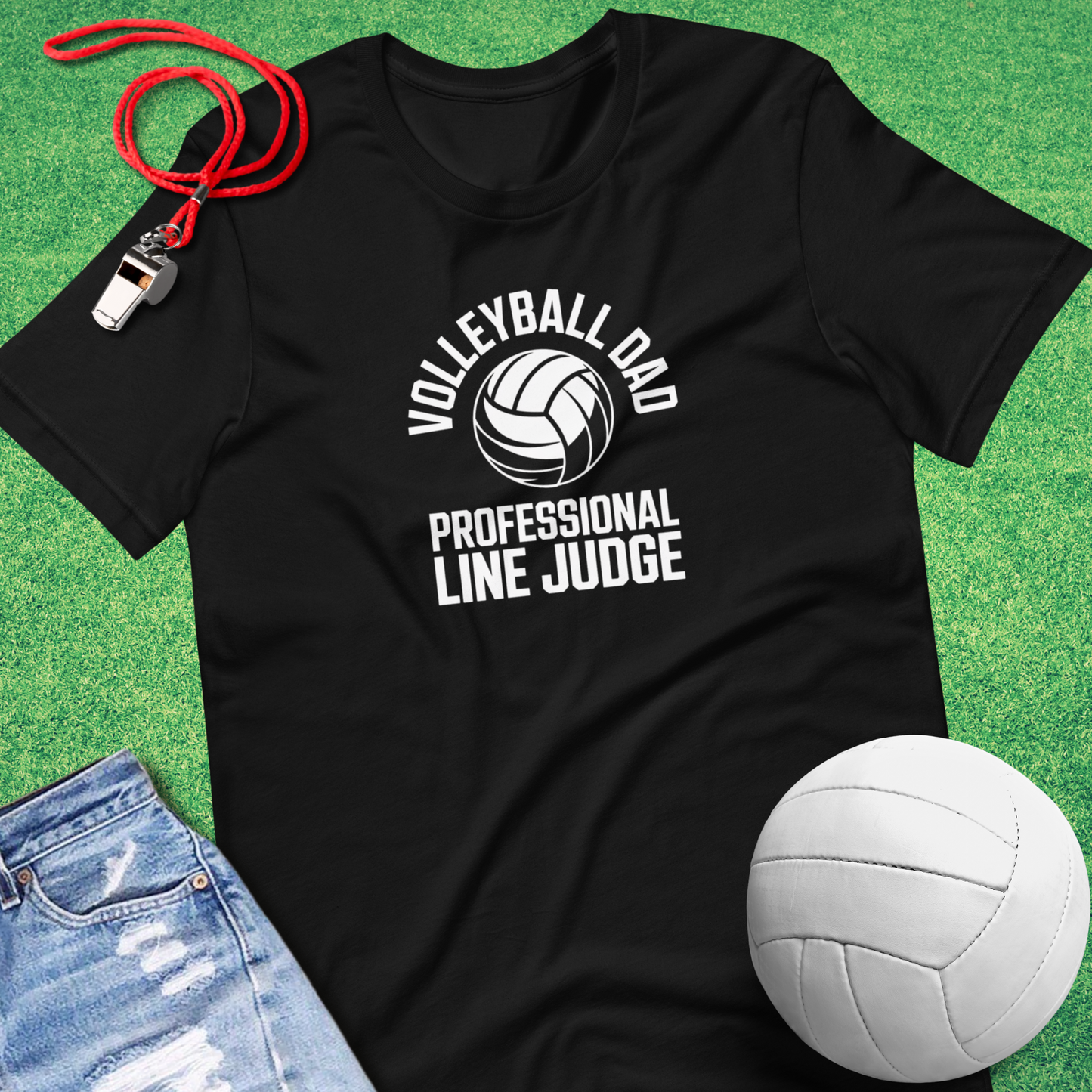 Volleyball Dad: Professional Line Judge T-Shirt