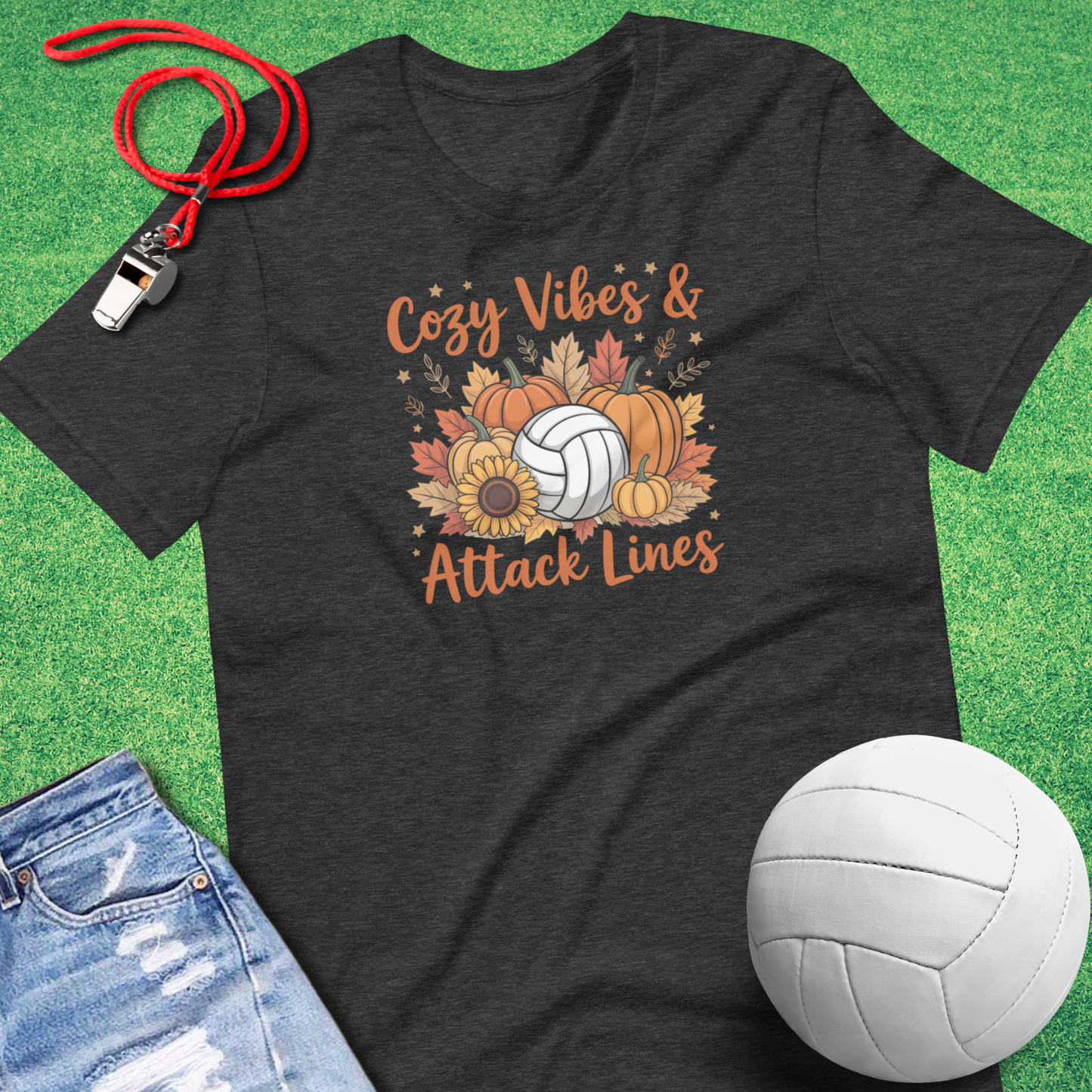 Cozy Volleyball Vibes T-Shirt